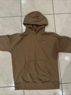 DIESEL - Brown Logo Hoodie (missing drawstrings)
